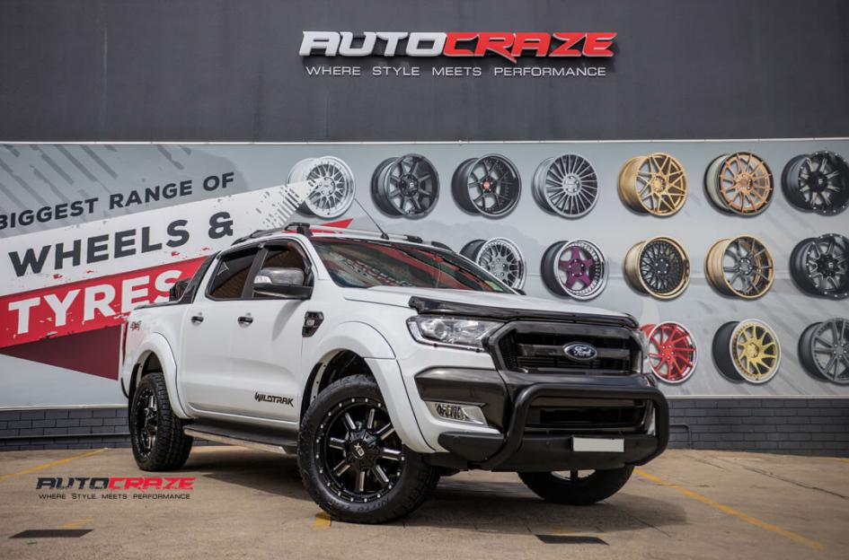 FORD RANGER MAMMOTH XD GLOSS BLACK MILLED